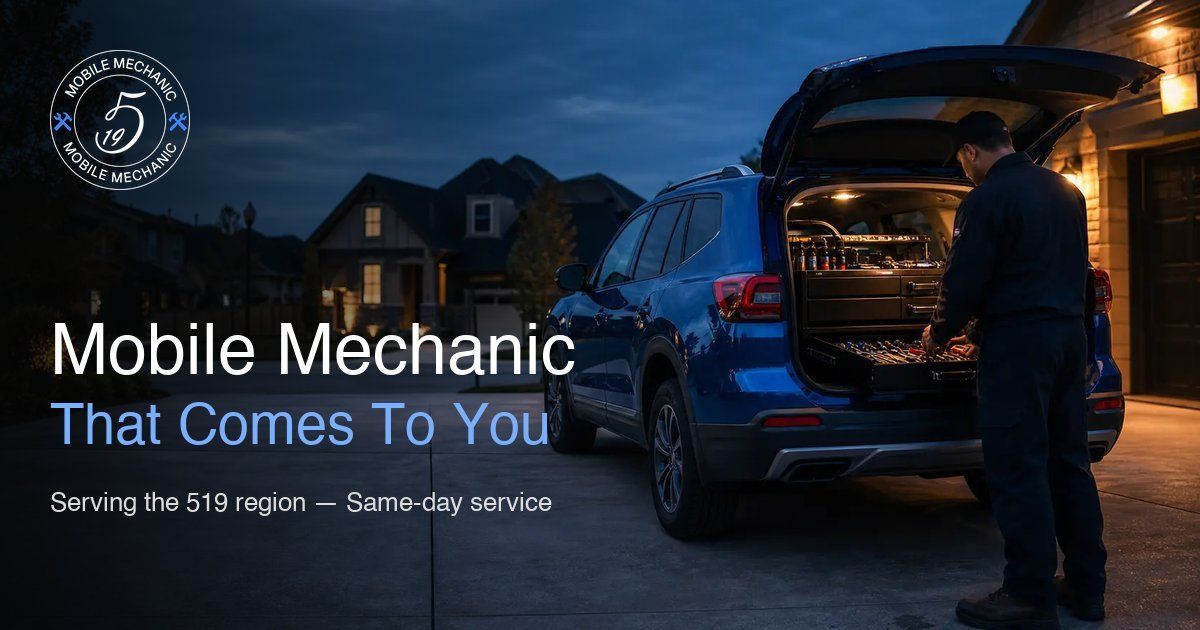 Mobile Mechanic Guelph, ON