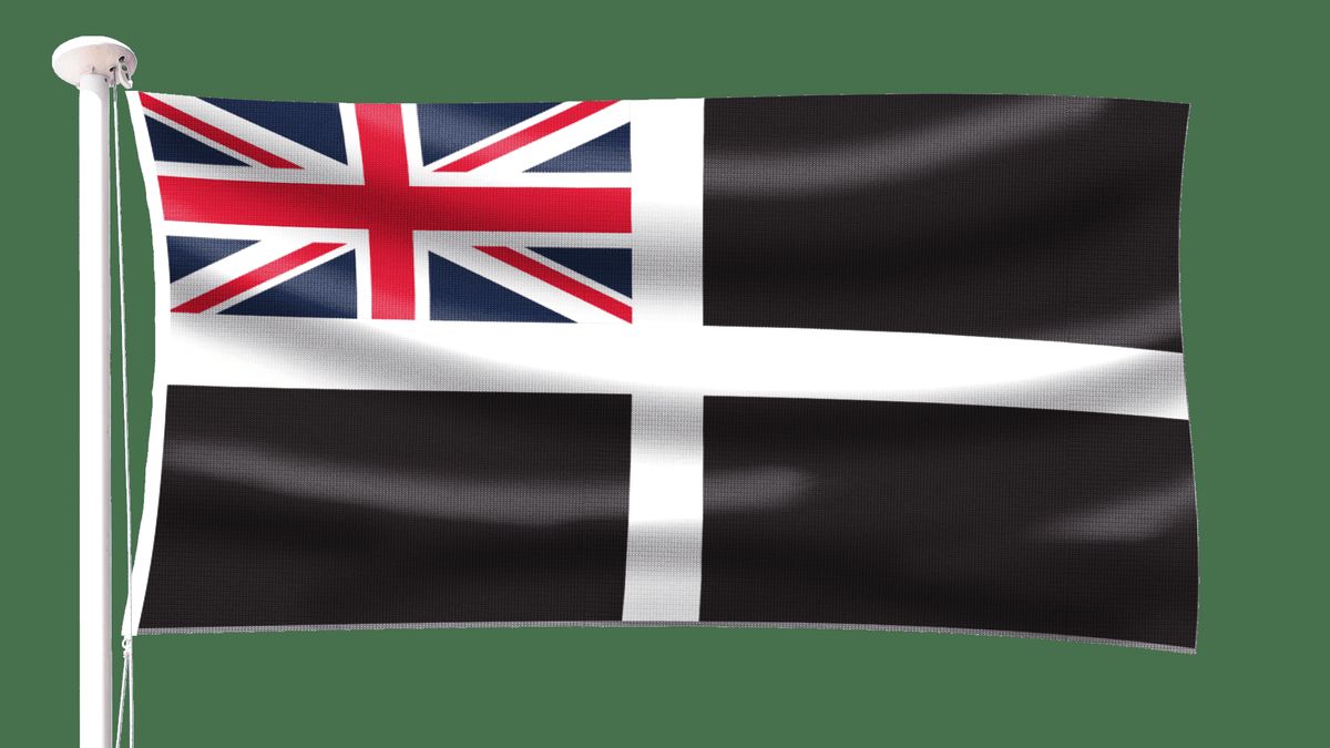 Cornwall Ensign Flag