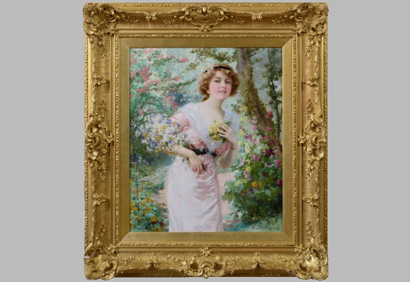 Le peintre blésois Émile Vernon, fenêtre sur une époque révolue