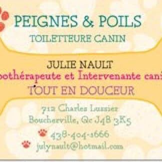 Peignes & Poils Toiletteur Tout en Douceur