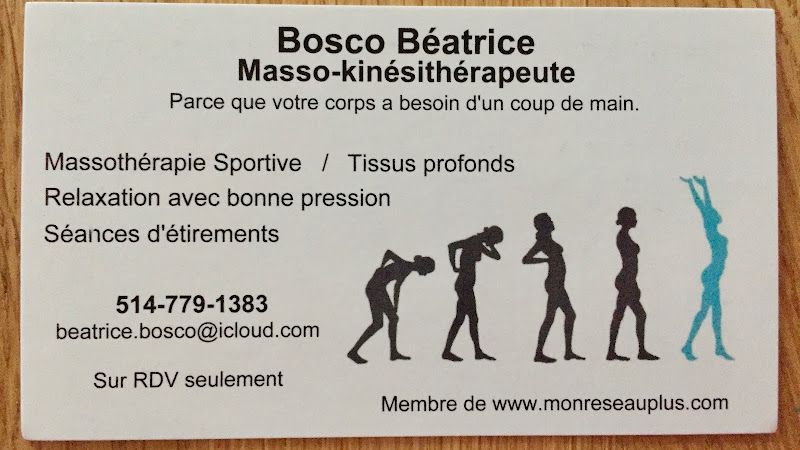 Béatrice Bosco Masso-Kinésithérapeute