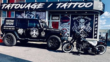 tatouage Marty's shop montreal