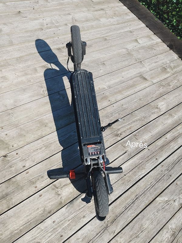 Achat des pièces de trottinette électrique et changement de pneu