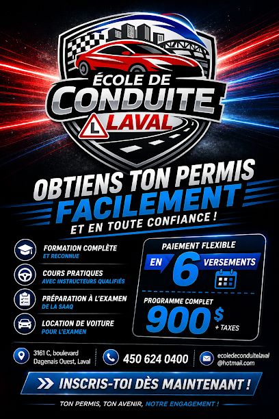 École de conduite Laval