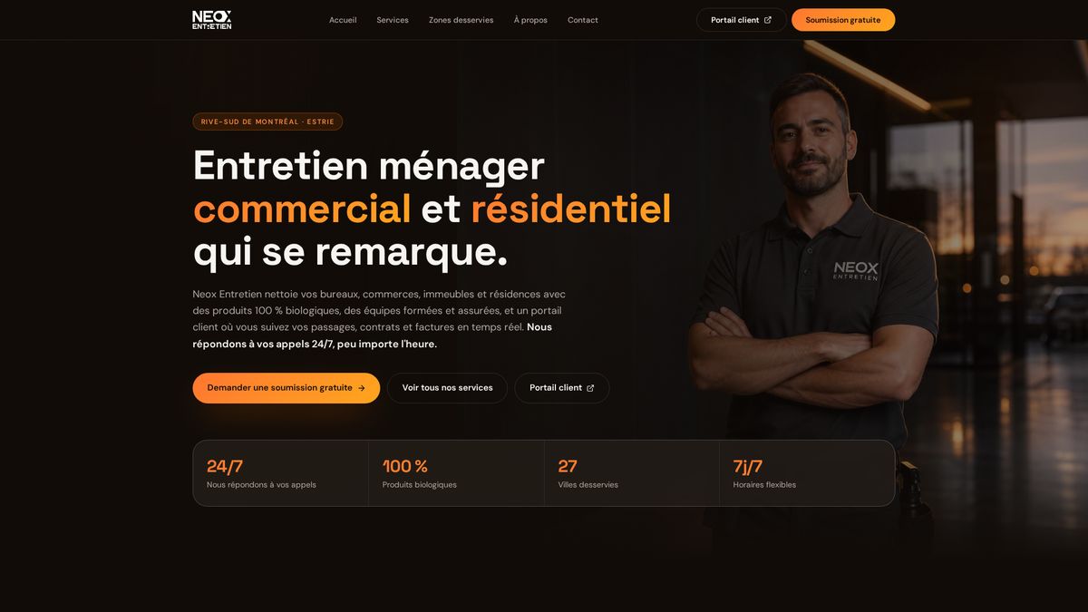 Entretien ménager Magog