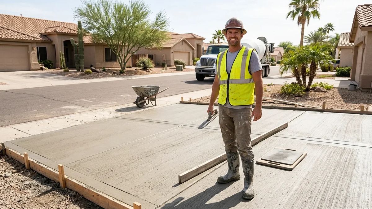 Concrete Driveways St. Johns, AZ
