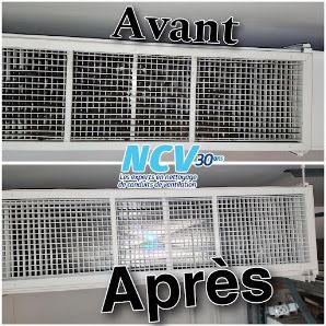 Nettoyage de conduits de ventilation