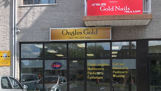 Ongle Gold Nails