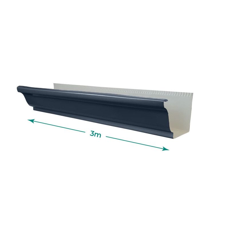 Gouttière alu 3m corniche G300
