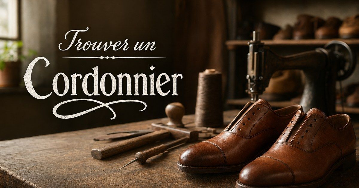 Cordonnier autour de moi