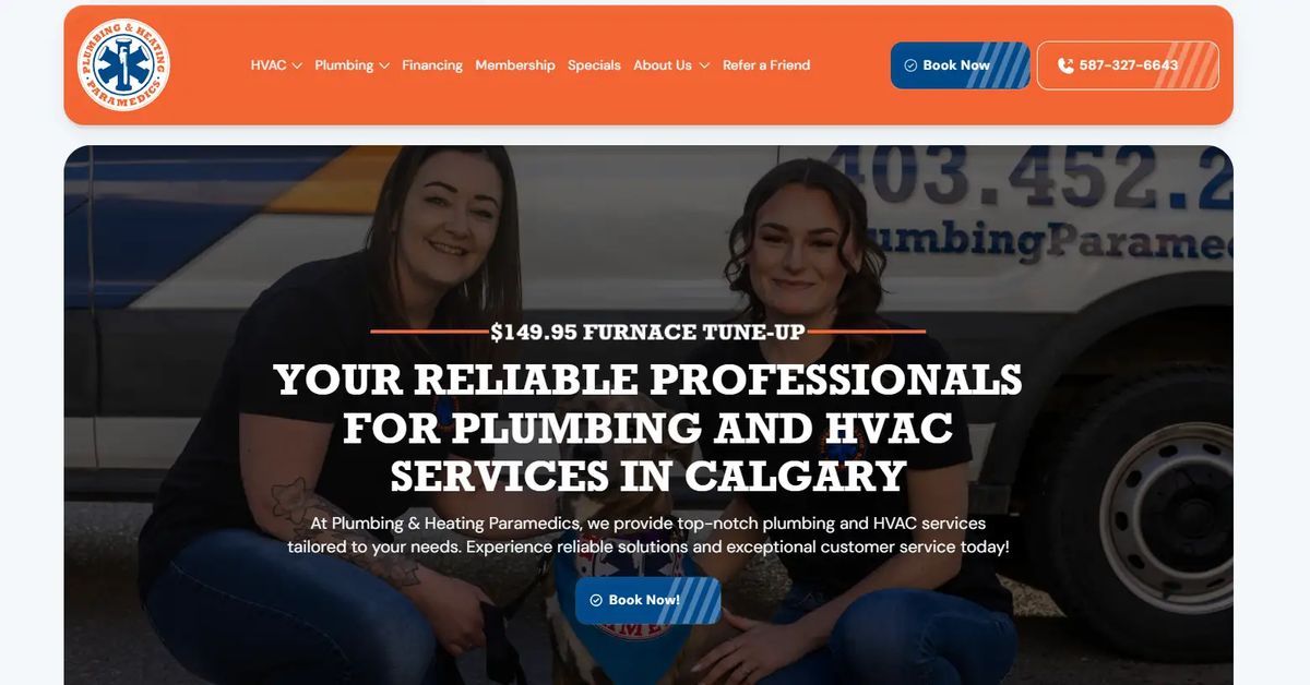 Plumbing & HVAC Company Calgary, AB