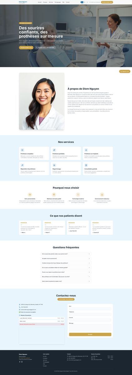 Diem Nguyen Denturologiste
