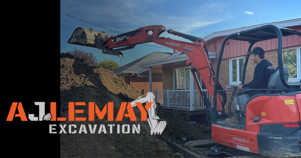 Entrepreneur en excavation Drummondville