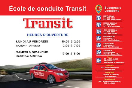Ecole de conduite Transit