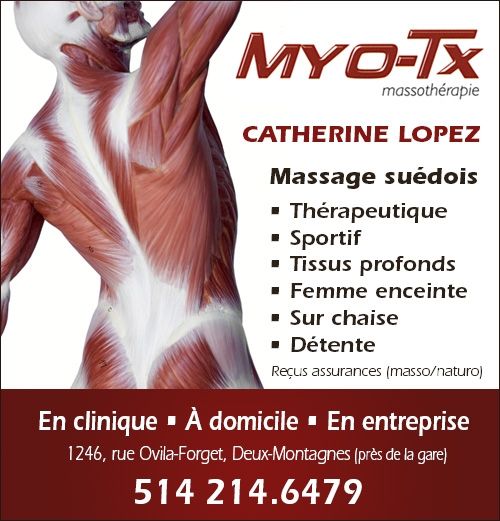 Catherine Lopez Massothérapeute