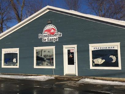Poissonnerie dont l'esturgeon est la spécialité. Poissons de la Gaspésie