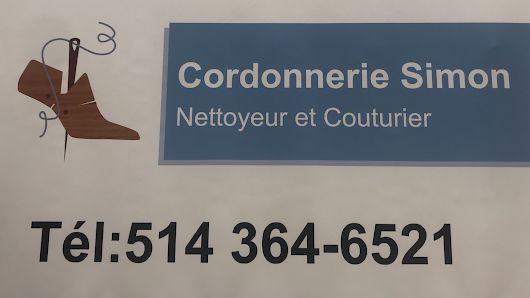 Cordonnerie, Nettoyeur et Couturier Simon