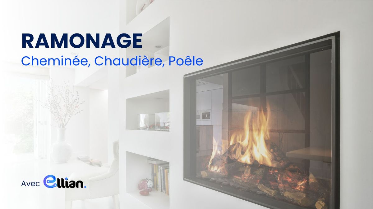 Réservez votre ramonage cheminée, chaudière, poêle