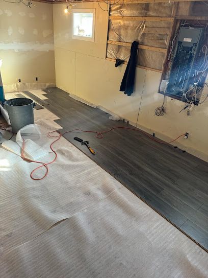 Installation de plancher