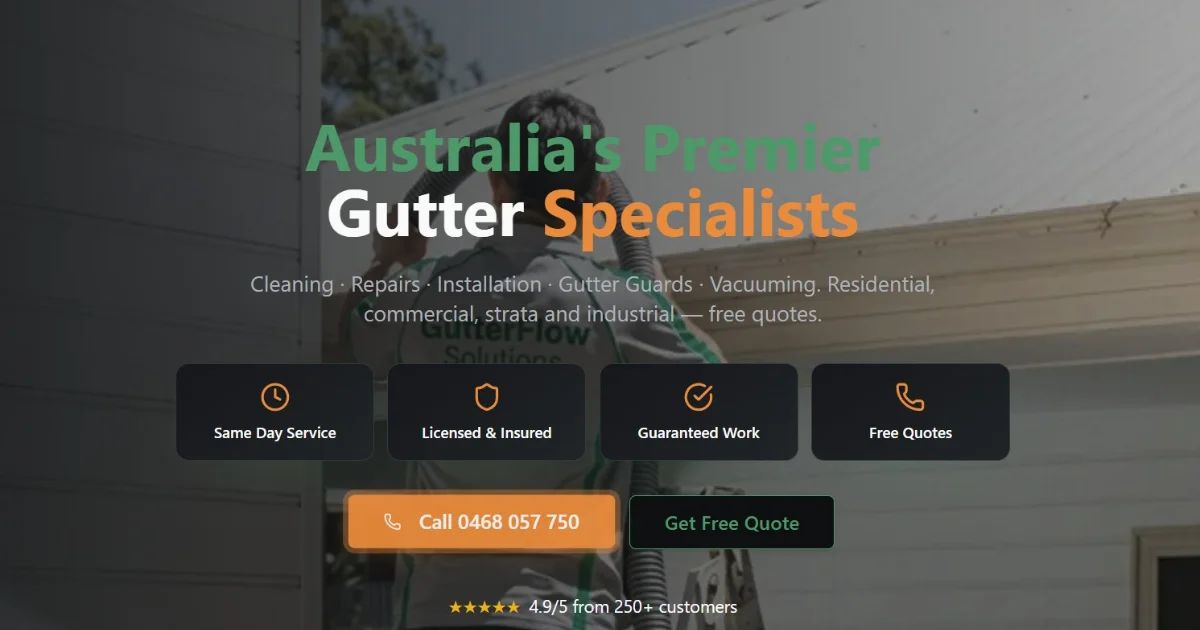 Gutter Replacement Sydney