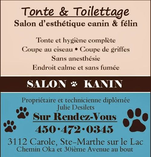 Tonte et Toilettage Salon Kanin