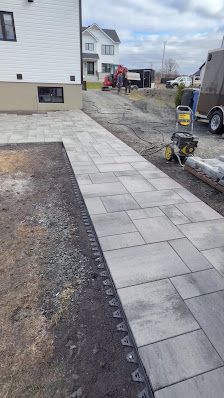 Terrassement, excavation Lévis – Aménagement Premium – amenagementpremium.com