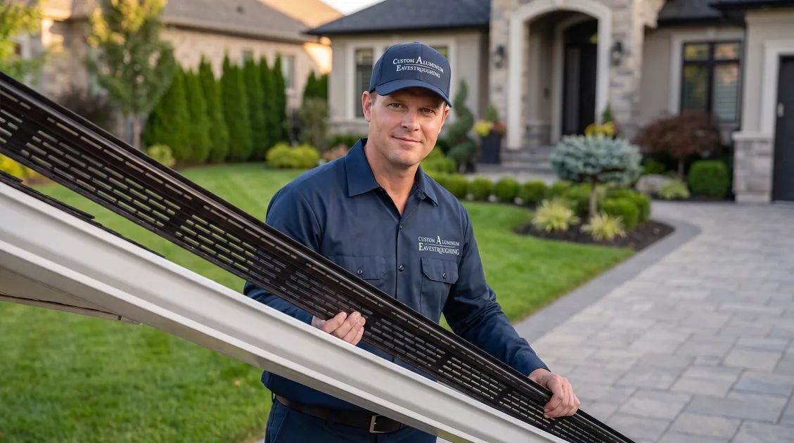 Custom Aluminum Eavestrough