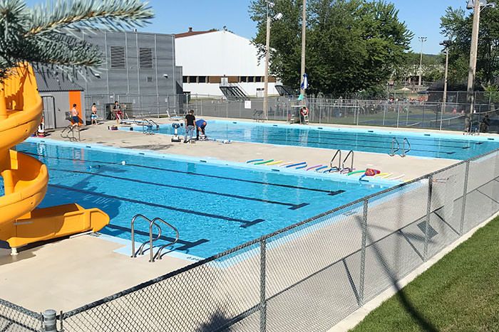 Baignade et jeux d’eau