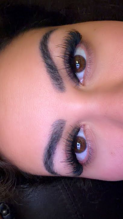 Facial eyelashes extensions nails eyebrows Threading hair styling
