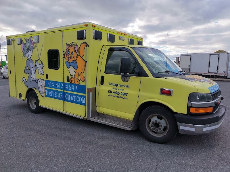 the mobile cat groomers