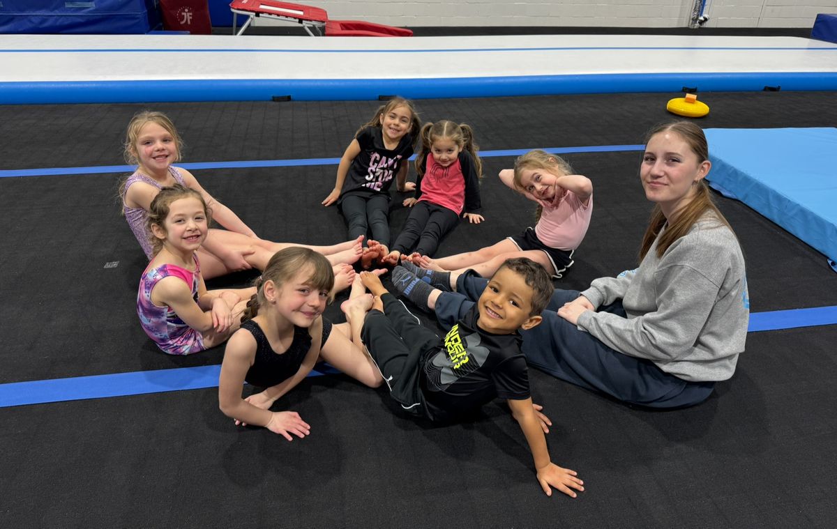 Cours de gymnastique sur la Rive