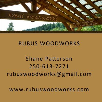 Rubus Woodworks, Prince George, British Columbia, Canada
